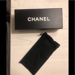 Chanel Sunglass box and card / paperwork